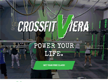 Tablet Screenshot of crossfitviera.com
